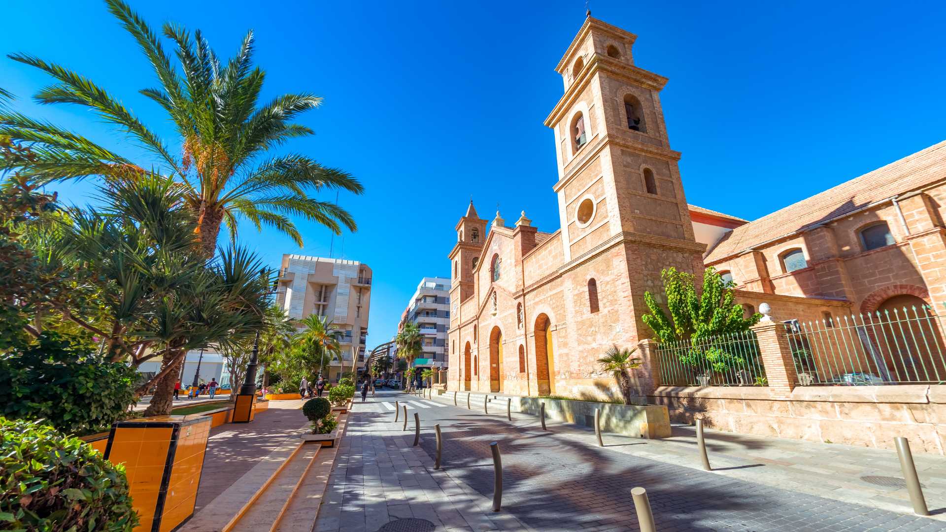 Centrum van Torrevieja aan de Costa Blanca Zuid